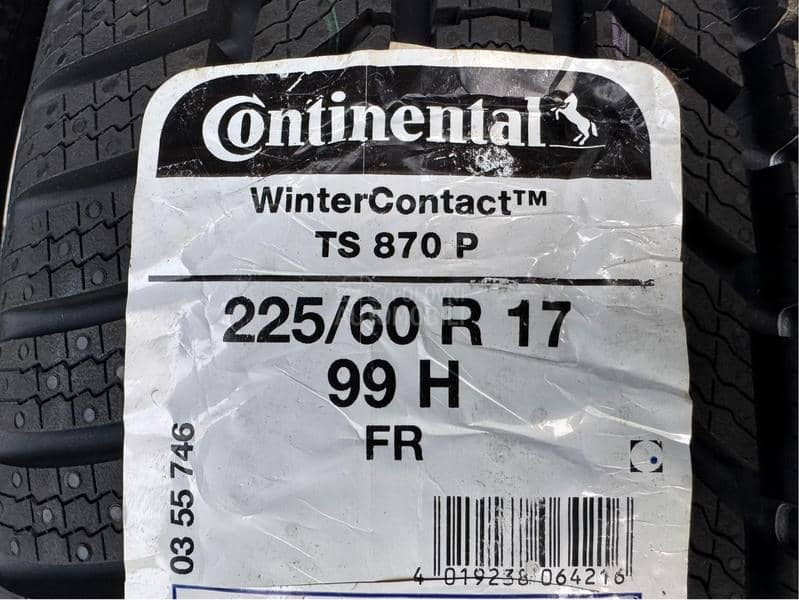 Continental 225/60 R17 Zimska