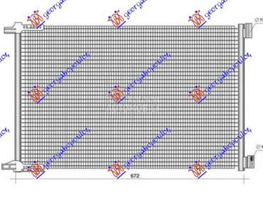 HLADNJAK KLIME 2.0/3.0 BENZIN za Mercedes Benz E Klasa od 2020. do 2023. god.