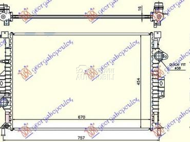 HLADNJAK MOTORA ZA SVE... za Ford Galaxy od 2006. do 2011. god.