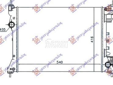 HLADNJAK MOTORA 1.4i 16V... za Opel Combo od 2012. do 2018. god.