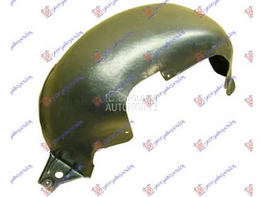 ZADNJE POTKRILO PLASTICNO Levo za Mercedes Benz E Klasa od 1999. do 2002. god.