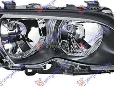 FAR CRNI OKVIR Levo za BMW Serija 3 od 2002. do 2005. god.