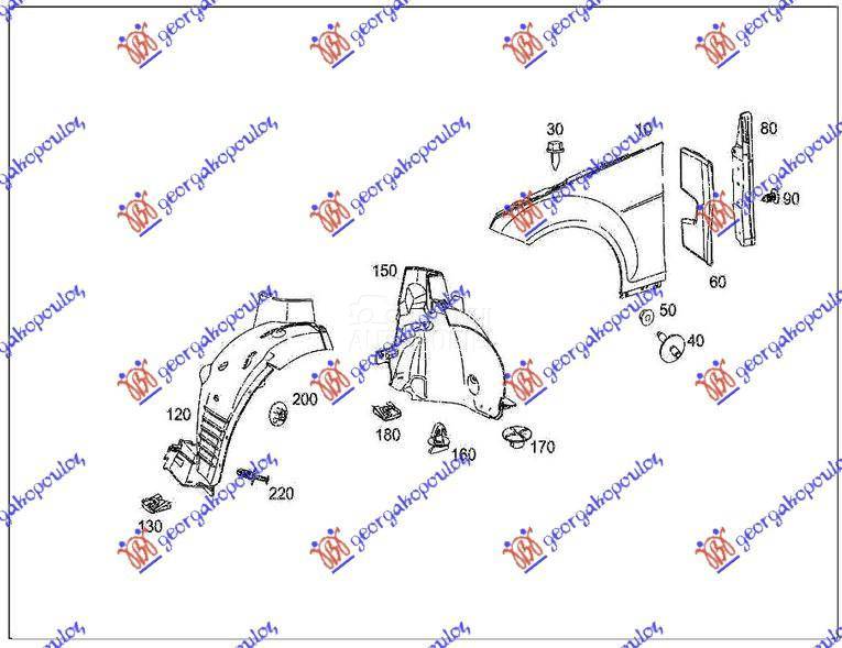 POTKRILO (PREDNJI DEO)