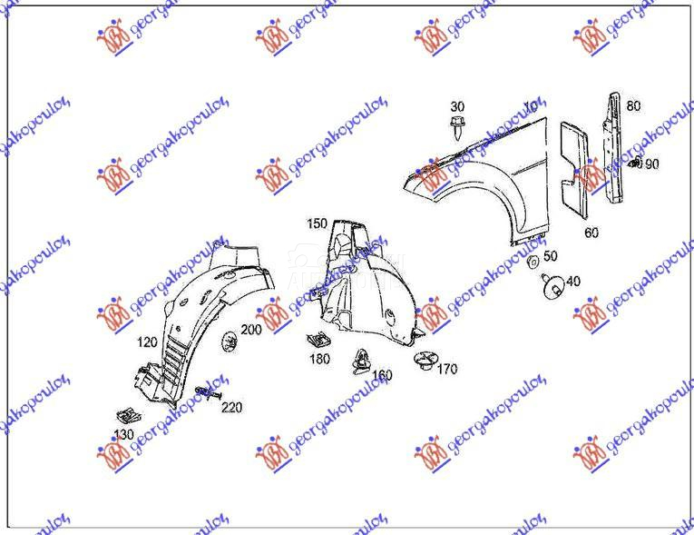 POTKRILO (PREDNJI DEO)