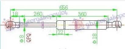 AMORTIZER GEPEK VRATA...