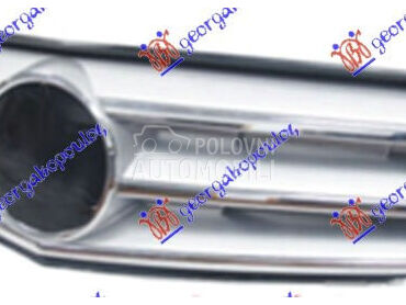 PVC MASKA SREBRNA/HROM za Mercedes Benz C Klasa od 2011. do 2014. god.