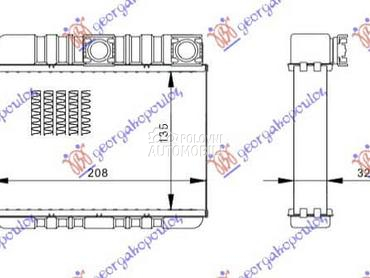 GREJAC KABINE za BMW Serija 3 od 2002. do 2005. god.