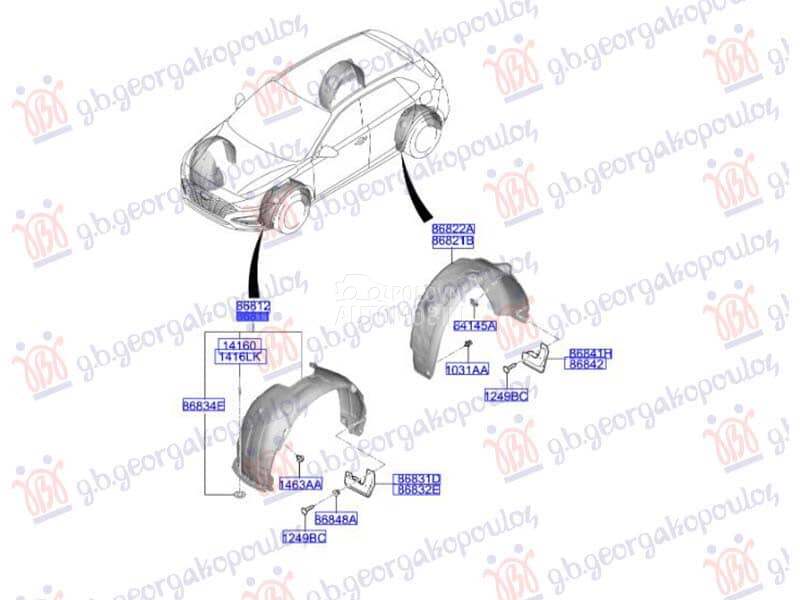 POTKRILO PLASTICNO Levo