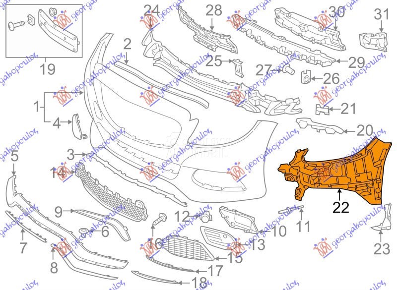 NOSAC PREDNJEG BRANIKA (AMG-LI