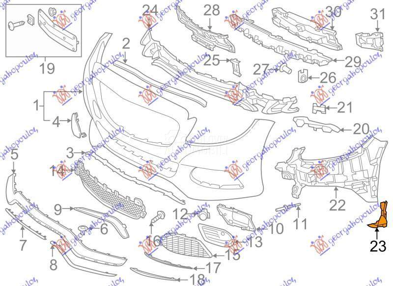 NOSAC PREDNJEG BRANIKA DONJI (