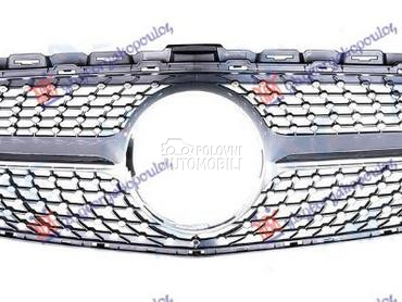 PVC MASKA (LAJSNE SREBRNE/HROM za Mercedes Benz C Klasa od 2015. do 2018. god.