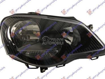 FAR GTI CRNI Desno za Volkswagen Polo od 2005. do 2009. god.