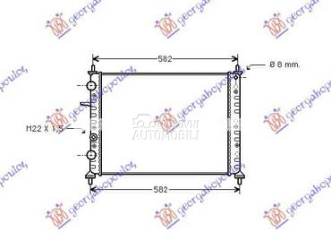 HLADNJAK MOTORA ZA SVE... za Fiat Marea od 1996. do 2007. god.