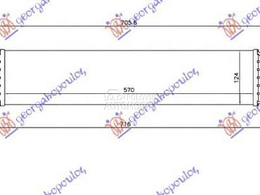 HLADNJAK INTERKULERA 1.4i... za Opel Mokka za 2016. god.