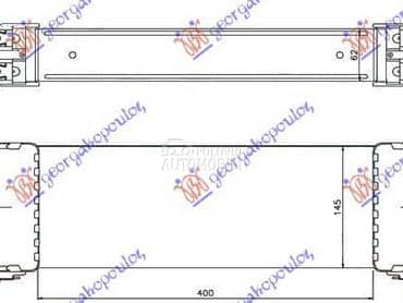 HLADNJAK INTERKULERA... za Ford Transit Connect od 2006. do 2013. god.