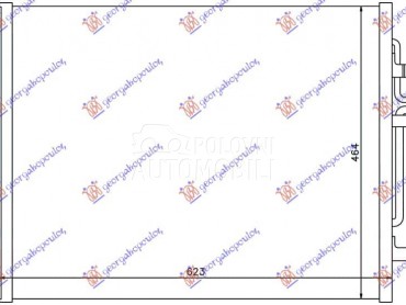 HLADNJAK KLIME za Volvo XC70 od 2007. do 2013. god.