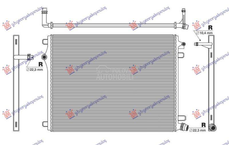 HLADNJAK MOTORA DODATNI 1.5/2.