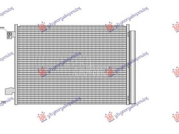 HLADNJAK KLIME SVI MODELI (650 za Mercedes Benz CLE Klasa od 2023. do 2025. god.