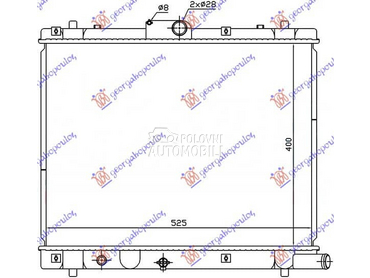 HLADNJAK MOTORA 1.3 DDiS... za Suzuki Swift od 2014. do 2017. god.