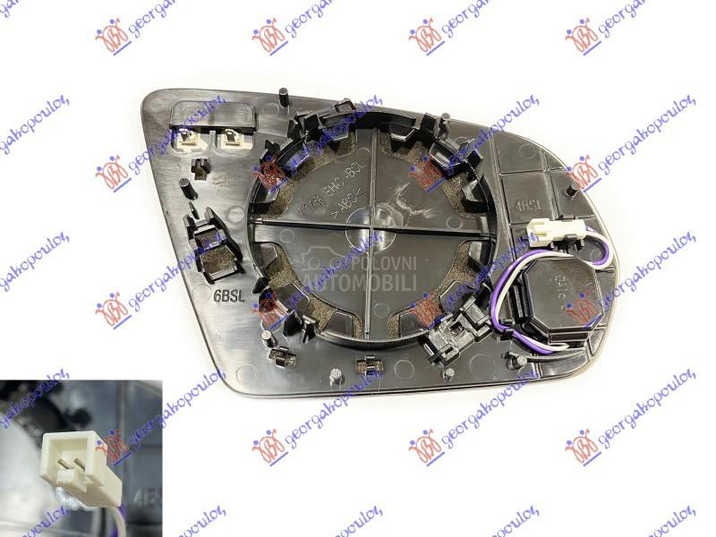 STAKLO RETROVIZORA SA GREJACEM