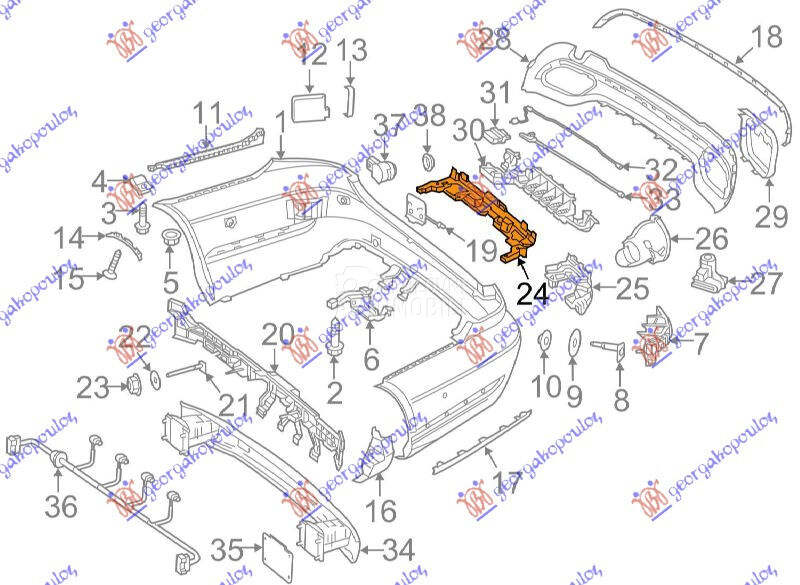 SINA ZADNJEG BRANIKA (AMG LINE