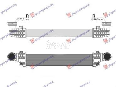 HLADNJAK INTERKULERA... za Mercedes Benz S Klasa od 2008. do 2010. god.