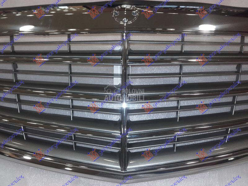 PVC MASKA KOMPLET SREBRNA/HROM