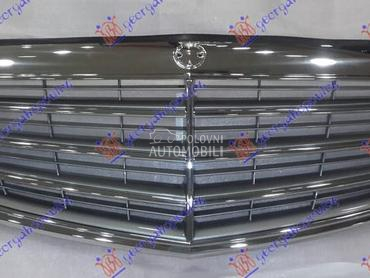 PVC MASKA KOMPLET SREBRNA/HROM za Mercedes Benz E Klasa od 2013. do 2016. god.