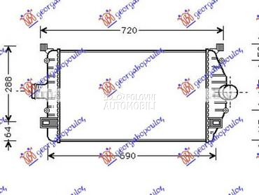 HLADNJAK INTERKULERA 1.9... za Renault Laguna od 1998. do 2000. god.