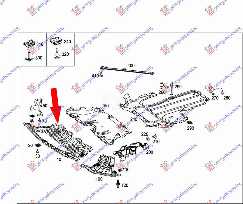 ZASTITA MOTORA (AMG LINE)