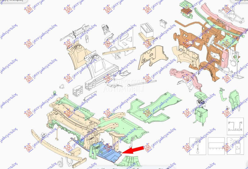 ZASTITA MOTORA (PREDNJI SREDNJ