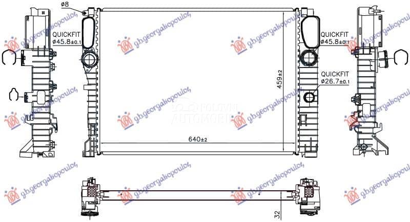HLADNJAK MOTORA 3.0 DIZEL...