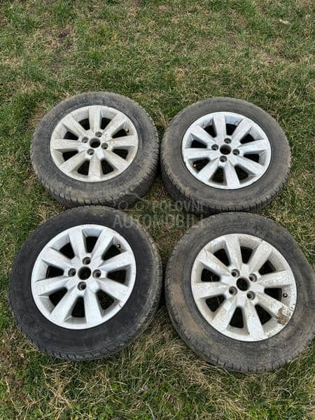 Aluminijumske felne  15" 4 x 100