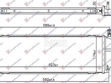 HLADNJAK INTERKULERA 1.5... za Nissan Micra od 2002. do 2010. god.