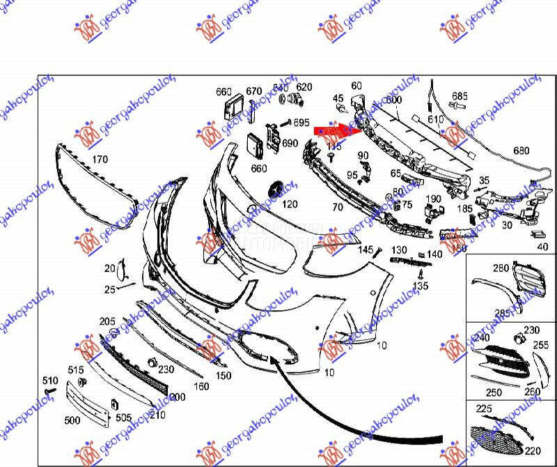 APSORBER PREDNJEG BRANIKA (AMG