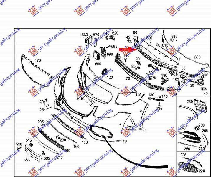 APSORBER PREDNJEG BRANIKA (AMG