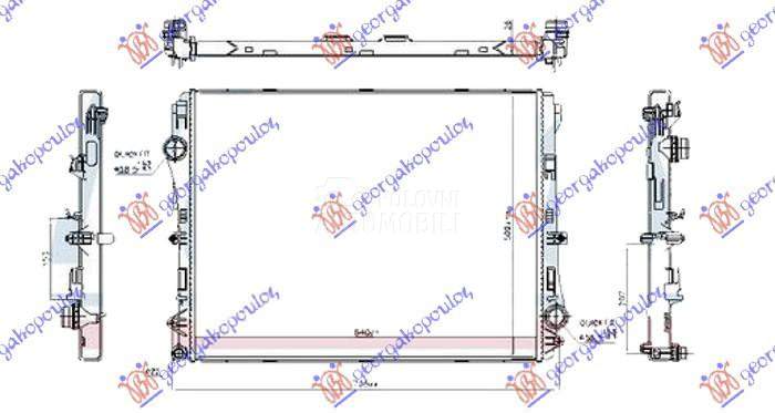 HLADNJAK MOTORA 2.0 BENZIN/HIB