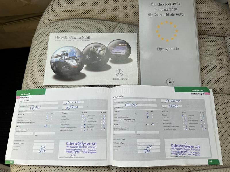 Mercedes Benz E 500 Avantgarde AMG paket