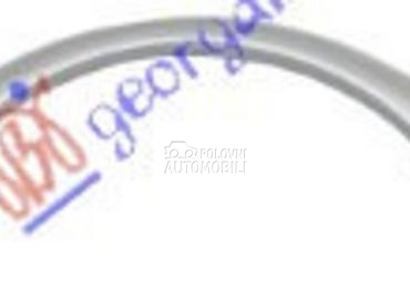 LAJSNA PVC MASKE GORNJA SREBRN za Mercedes Benz GLE Klasa od 2019. do 2025. god.