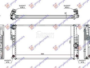 HLADNJAK MOTORA... za BMW Serija 3 od 2012. do 2020. god.