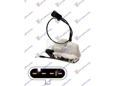 BRAVA PREDNJIH VRATA BELA... za Renault Megane od 2002. do 2005. god.