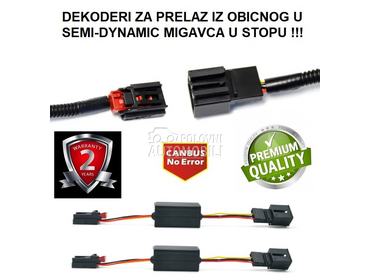 STOP LED DECODERI SEMI-DYNAMIC za Volkswagen Golf 7, Ostalo, Golf 7 Alltrack
