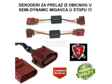 STOP LED DECODERI SEMI-DYNAMIC za Audi A4, S4, RS4 ...