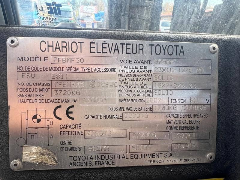 Toyota F30 vise kom. gledaj opis