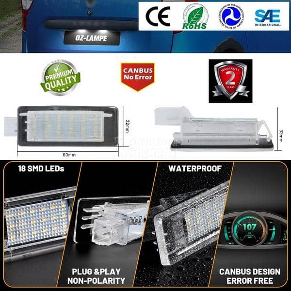 LED SIJALICE ZA TABLICE TIPSKE