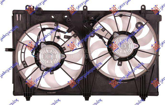 VENTILATOR (DUPLI) KOMPLET (BE
