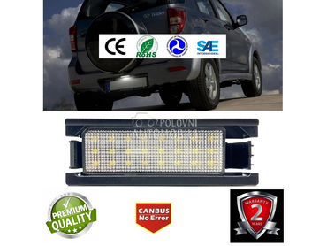 LED SIJALICE ZA TABLICE TIPSKE za Daihatsu Materia, Move, Terios ...