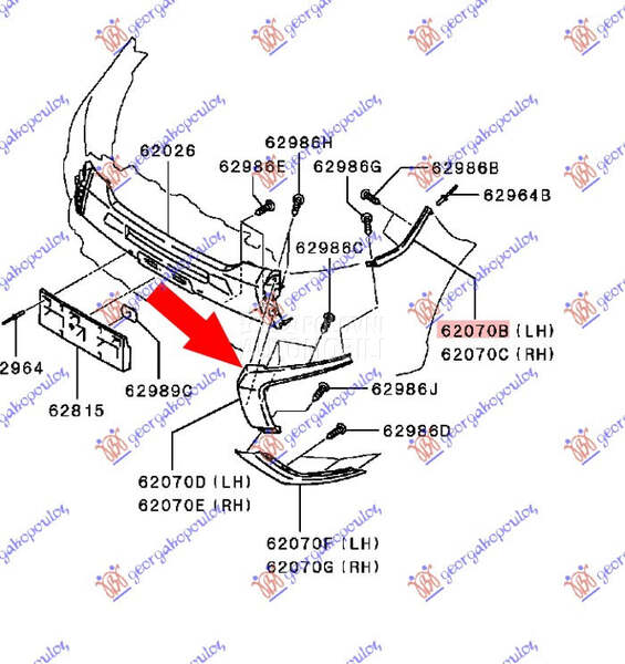 LAJSNA PREDNJEG BRANIKA SREDNJ