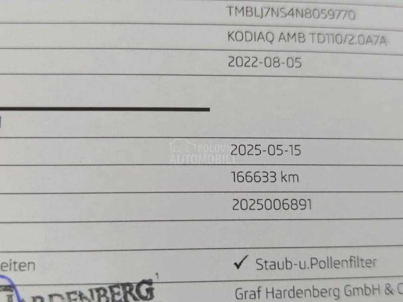 Škoda Kodiaq 2.0 TDI 4X4