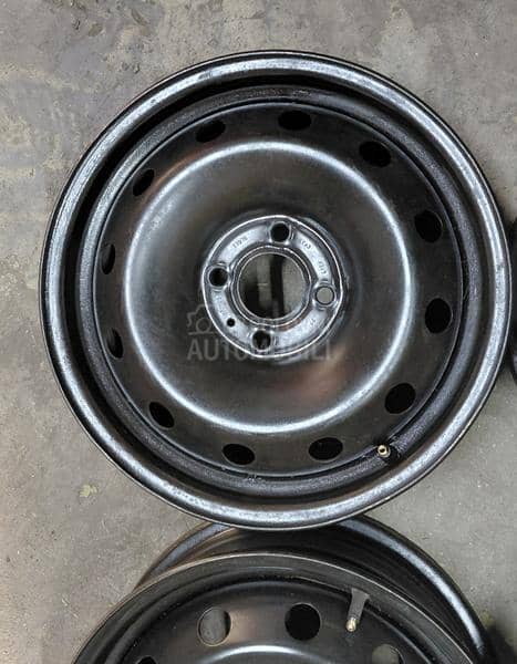 Čelične felne  15" 4 x 100